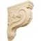 Ekena Millwork 3"W x 7 3/4"D x 10"H Small Hudson Acanthus Wood Corbel, Maple CORW03X08X10HDMA - alternate 1